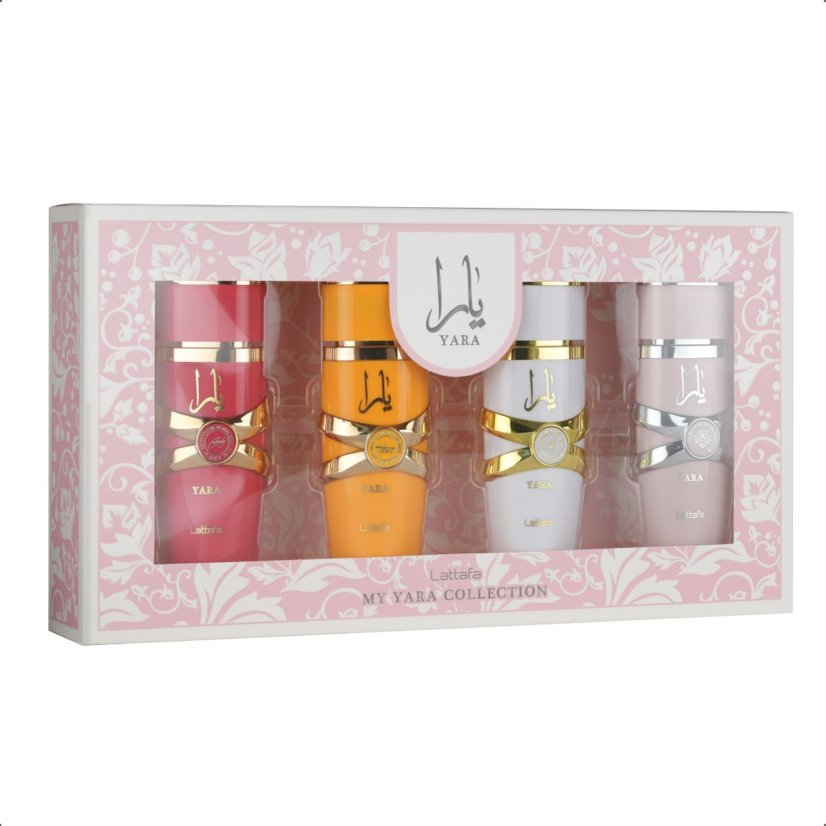 Kit árabe yara lattafa 4x25ml