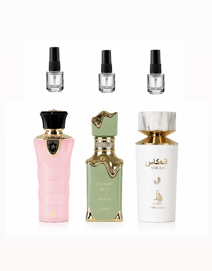 KIT DE 3 DECANTS FEMININO